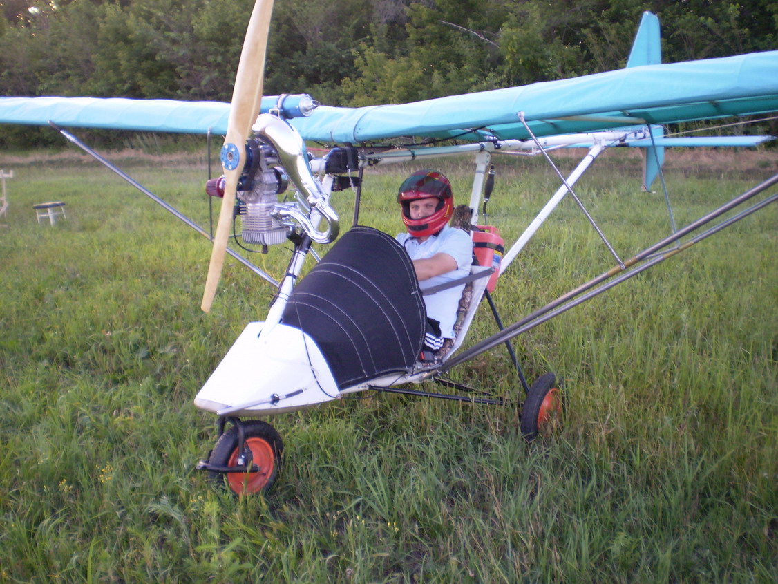 63-летний сибиряк своими руками сделал гибрид самолета и вертолета